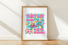 Turtley Done With School PNG Product Image 5