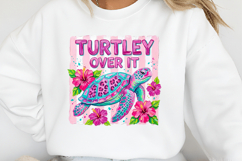 Turtley Over It Sea Turtle PNG Product Image 2