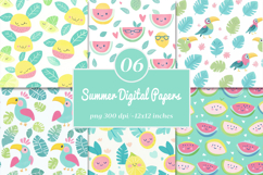 Tutti frutti summer Digital Papers Product Image 1