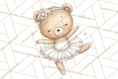 Pastel Animal Ballerinas Clipart PNG Ballet Animals Product Image 4