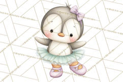 Pastel Animal Ballerinas Clipart PNG Ballet Animals Product Image 5