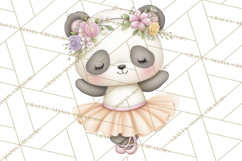 Pastel Animal Ballerinas Clipart PNG Ballet Animals Product Image 3
