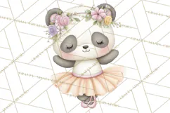 Pastel Animal Ballerinas Clipart PNG Ballet Animals Product Image 3