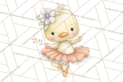 Pastel Animal Ballerinas Clipart PNG Ballet Animals Product Image 4
