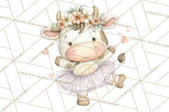 Pastel Animal Ballerinas Clipart PNG Ballet Animals Product Image 4