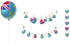 National, Patriotic Party Bundle. Tuvalu Product Image 4