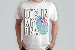 It&#039;s in my DNA Tuvalu Flag Fingerprint PNG Sublimation Product Image 2