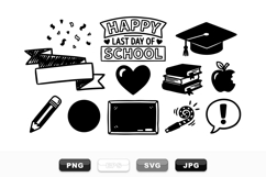 Back To School Doodle Clipart Bundle For Teachers Product Image 1