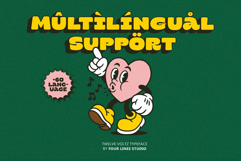 Twelve Voltz - Solid and Rounded Font Product Image 9
