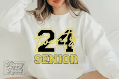 2024 Senior Graduate SVG - Class of 2024 - Graduation Design Product Image 1