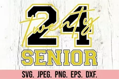 2024 Senior Graduate SVG - Class of 2024 - Graduation Design Product Image 3