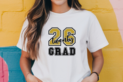 Twenty 26 Grad SVG Cut File | 2026 Graduation SVG Files Product Image 3