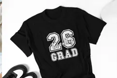 Twenty 26 Grad SVG Cut File | 2026 Graduation SVG Files Product Image 4