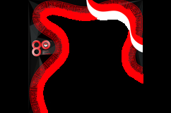 Twibbon 2025 indonesia independence day poster template isol Product Image 2