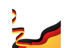 Twibbon background 2025 german unity day template concept Product Image 1