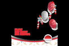 Twibbon batik graphic hari lanjut usia nasional indonesia Product Image 2