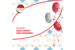 Twibbon batik graphic hari lanjut usia nasional indonesia Product Image 1