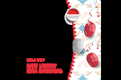 Twibbon batik graphic hari lanjut usia nasional indonesia Product Image 2