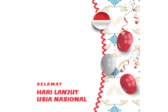 Twibbon batik graphic hari lanjut usia nasional indonesia Product Image 1