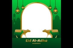 Twibbon Celebration Eid Al Adha Poster Concept Product Image 2