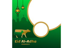 Twibbon Celebration Eid Al Adha Poster Promotion Product Image 1