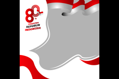 Twibbon dirgahayu republik indonesia template banner Product Image 2