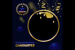 Twibbon graduation template celebration party design Product Image 2