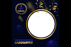 Twibbon graduation template celebration party design Product Image 2