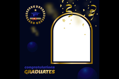 Twibbon graduation template celebration party poster Product Image 2