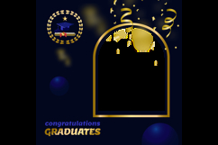 Twibbon graduation template celebration party poster Product Image 2