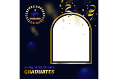 Twibbon graduation template celebration party poster Product Image 1