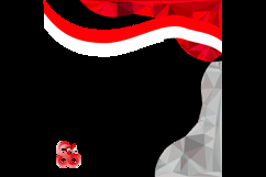 Twibbon indonesia independence day 2025 background template Product Image 2