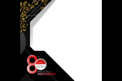 Twibbon indonesia independence day banner and poster social Product Image 2