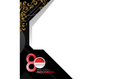Twibbon indonesia independence day banner and poster social Product Image 1