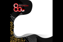 Twibbon indonesia independence day banner and poster social Product Image 2