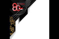 Twibbon indonesia independence day banner and poster social Product Image 2