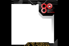 Twibbon indonesia independence day banner and poster social Product Image 2