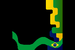 Twibbon poster 2025 brazil republic day template graphic Product Image 2