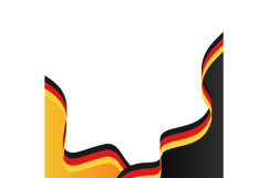 Twibbon poster 2025 german unity day template concept Product Image 1