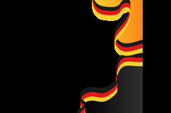 Twibbon poster 2025 german unity day template graphic Product Image 2