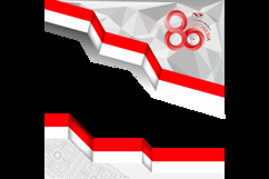 Twibbon poster social media indonesia independence day templ Product Image 2