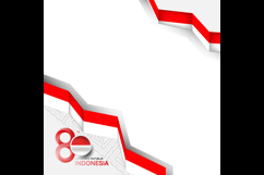 Twibbon poster social media indonesia independence day templ Product Image 2