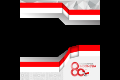 Twibbon poster social media indonesia independence day templ Product Image 2