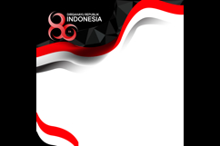 Twibbon social media dirgahayu republik indonesia template Product Image 2