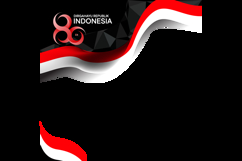 Twibbon social media dirgahayu republik indonesia template Product Image 2