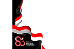 Twibbon social media dirgahayu republik indonesia template Product Image 1