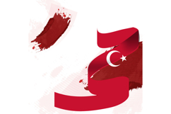 Twibbon Turkish Republic Day Holiday Template Isolated Product Image 1