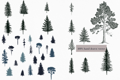 Twilight morning watercolor clip art set Product Image 15