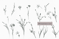 Twilight morning watercolor clip art set Product Image 8