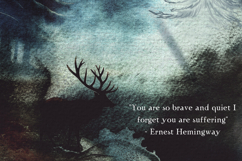 Twilight morning watercolor clip art set Product Image 18